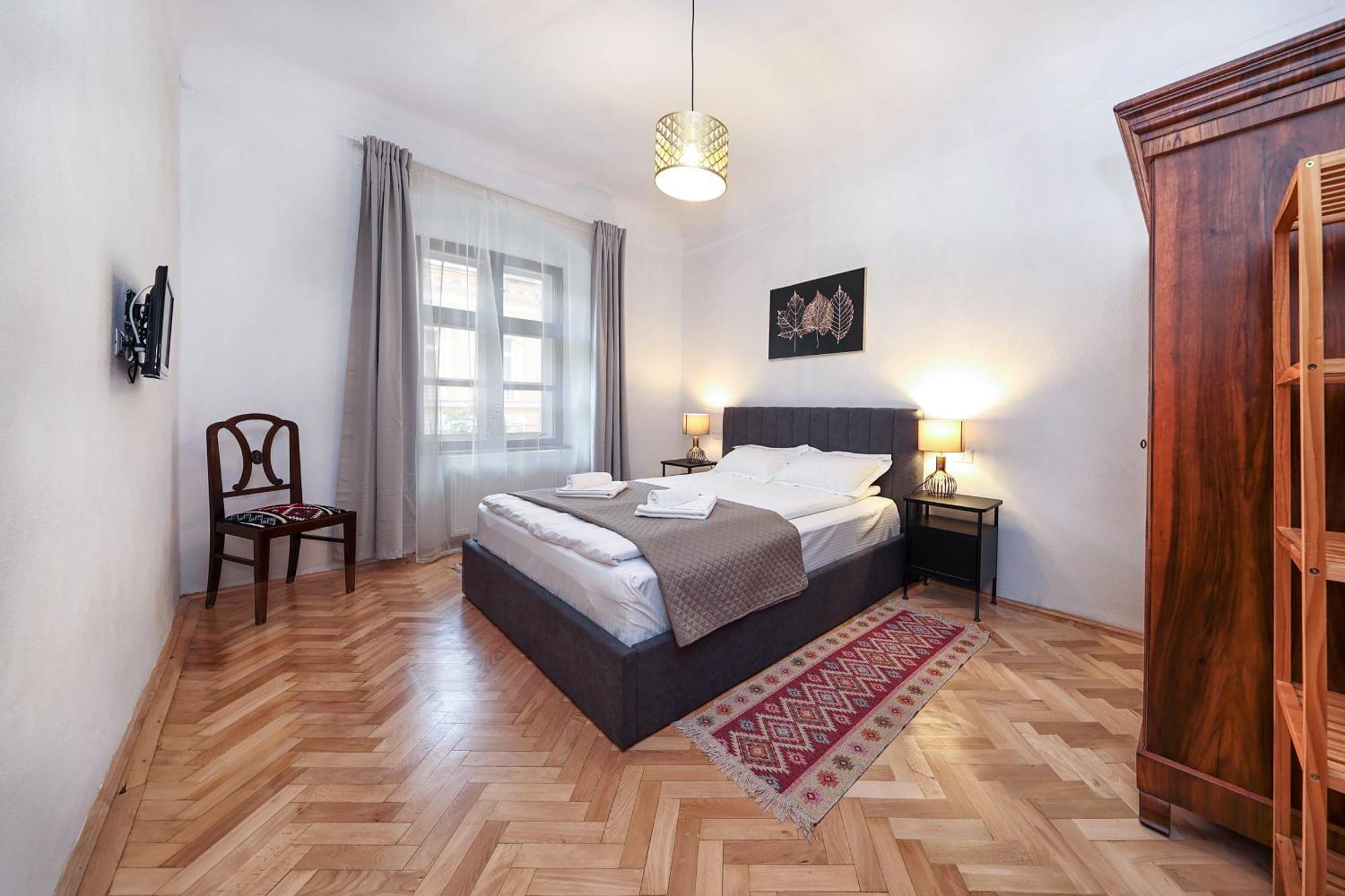 Hirscher Apartments Braşov Quarto foto